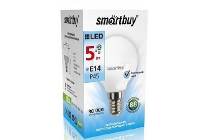 SMARTBUY (SBLP450540KE14) 5W/4000/E14