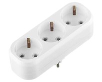 SMARTBUY (SBE16A023z) 3 гнезда с заземлением плоский 16А 250B