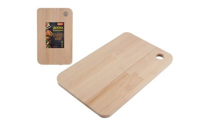 MALLONY Доска разделочная Сonfondere 20х32 см (массив берёзы) (007389)