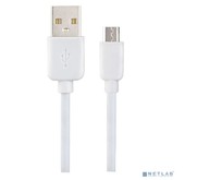 PERFEO (U4007) USB A вилка  Micro USB вилка, 2.4A, белый, 1 м, Micro ONE