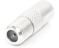 СИГНАЛ (2081) Переходник F гн.  TV шт. метал