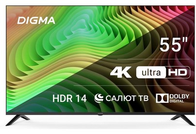 DIGMA DMLED55UBB40 UHD SMART TV