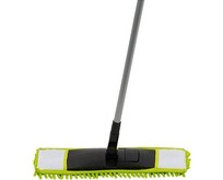 РЫЖИЙ КОТ Швабра для пола с насадкой из микрофибры Mop Clean Лапша (310475)