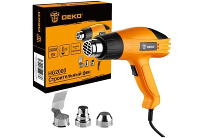 DEKO HG2000, 2000Вт, 2 скорости, защита от перегрева 0831123