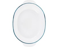 APPETITE PLH19 стекл овал 34х25х8,5см/3,5л глубокая с руч