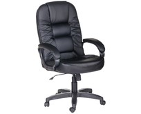 OLSS кресло БРУНО Ультра черный Экокожа