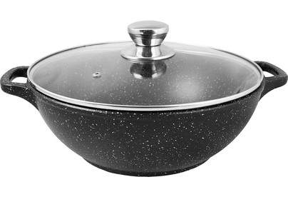 ТРАДИЦИЯ ТГ0283 а/пр литой 28см 4,0л стекл/кр Гранит