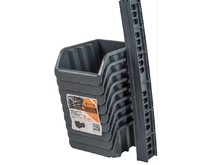 BLOCKER BR3743СРСВИНЦ набор малых лотков для метизов с планкой (9 шт.)