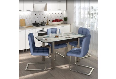 БИТЕЛ ФЛОРИДА (нога милан) СМ7 ВЕНГЕ/ВЕНГЕ/Хром