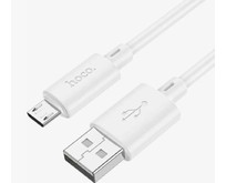 HOCO (6931474783332) X88 Gratified MicroUSB (m) 1м  белый