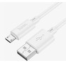 HOCO (6931474783332) X88 Gratified MicroUSB (m) 1м  белый