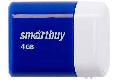 SMARTBUY (SB4GBLaraB) UFD 2.0 004GB LARA Blue