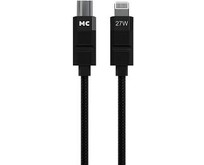 MORE CHOICE (4620202555069) K87ia 2м USB 3.0A PD 27W для Lightning ng 8pin TypeC  2м , черный