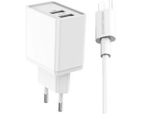 MORE CHOICE (4627151190952) NC44i СЗУ 2USB 2.4A для 8pin White