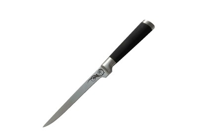 MALLONY Нож с прорезиненной рукояткой MAL04RS филейный, 12,5 см (985364)