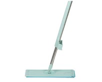 РЫЖИЙ КОТ Швабра для пола WRING SIMPLE с механизмом отжима и насадкой из микрофибры (102536)