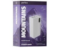PERFEO (PF_B4888) MOUNTAINS  50000 mAh, белый