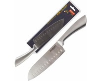 MALLONY Нож цельнометаллический MAESTRO MAL01M сантоку, 17 см (920231)