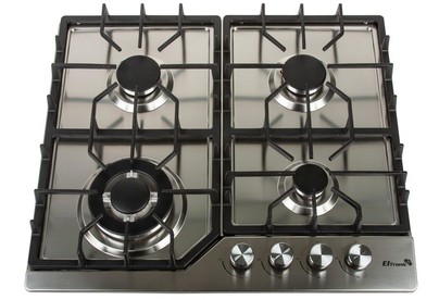 ELTRONIC (3313) 4 конфорки , нержавеющая сталь