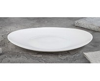 MALLONY Тарелка столовая Al Dente, размер: 26,5*22,5*2,3 см из опалового стекла (107081)