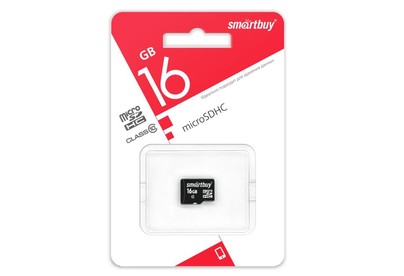 SMARTBUY (SB16GBSDCL1000) MicroSDHC 16GB Сlass10