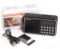 СИГНАЛ РП221 УКВ 88108МГц, акб 400mAч, USB/microSD, дисплей