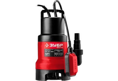 ЗУБР НПГМ1900 Насос погружной дренажный для загрязненной воды
