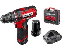 ЗУБР ДШЛ12522 12В, 2 АКБ (2Ач), в кейсе