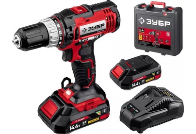 ЗУБР ДШЛ14522 14.4В, 2аккум., кейс