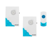 REXANT (730050) RX5 БЕСПРОВОДНОЙ ДВЕРНОЙ ЗВОНОК С ДВУМЯ ВЫЗЫВНЫМИ ПАНЕЛЯМИ КНОПКА IP 44
