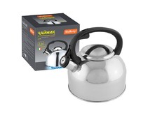 MALLONY Чайник из нерж стали со свистком 