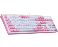 REDRAGON (70821) Hades Белорозовая, тихая, 104 кн.