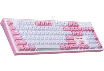 REDRAGON (70821) Hades Белорозовая, тихая, 104 кн.