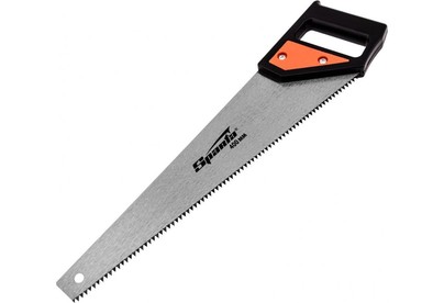 SPARTA Ножовка по дереву, 400 мм, 56 TPI, каленый зуб пластиковая рукоятка