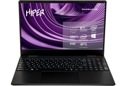 HIPER 15.6 WorkBook U2615FII3123R8S2WPG Black