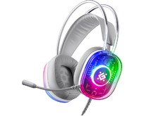 DEFENDER (64575) Cyborg белый, 7.1, RGB, провод 2 м