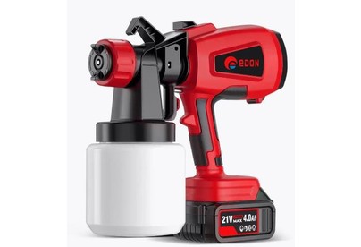 EDON UGG21A черный/красный 21В, 1аккум., бесщеточный