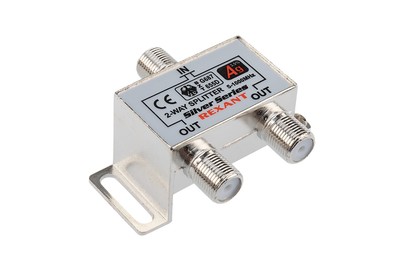 REXANT (056101) делитель сигнала на 2 ТВ серебро