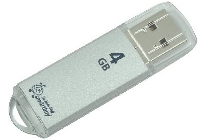 SMARTBUY (SB4GBVCS) 4GB VCUT SILVER