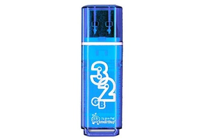 SMARTBUY (SB32GBGSB) 32GB GLOSSY SERIES BLUE