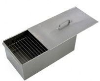 PALISAD Коптильня двухъярусная большая 600х320х250, 0,8 мм, с поддоном 69529