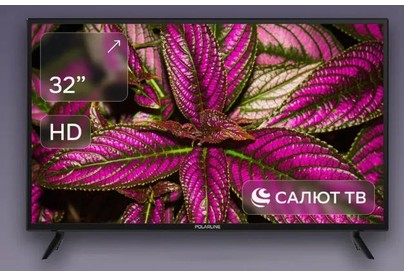 POLARLINE 32PL55TCSM HD SMART TV Салют