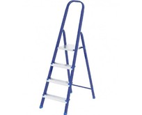 СИБРТЕХ Стремянка, 4 ступени, стальная, Россия 97844