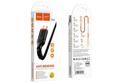 HOCO (6931474744890) X59 USB (m)microUSB (m) 1.0м  черный