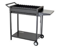 PALISAD Мангал сварной на колесах, 662 х 390 х 152/805 мм, сталь 2 мм, кочерга в комплекте, Camping 69669