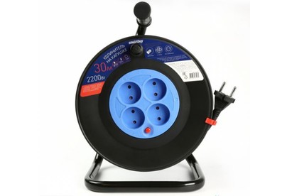 SMARTBUY (SBE10430N) 4 гнз  30м, на катушке, б/з