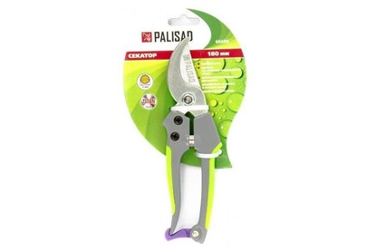 PALISAD Секатор прямого реза, 180 мм, металлические обрезиненные рукоятки 60489