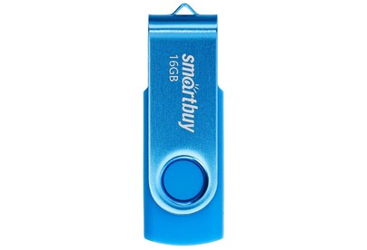 SMARTBUY (SB016GB2TWB) UFD 2.0 016GB Twist Blue синий