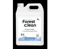 FOREST CLEAN 2в1 Гель для стирки белья с ПЯТНОВЫВОДИТЕЛЕМ 