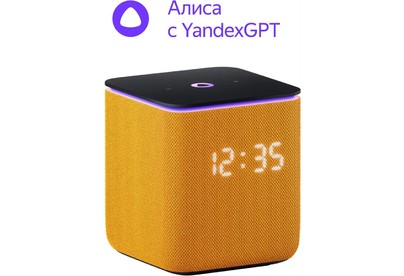 ЯНДЕКС YNDX00054ORG Умная колонка Станция Миди Алиса оранжевый